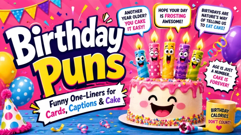 Birthday Puns
