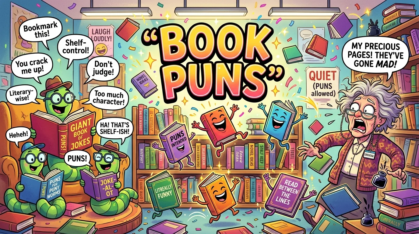 Book Puns