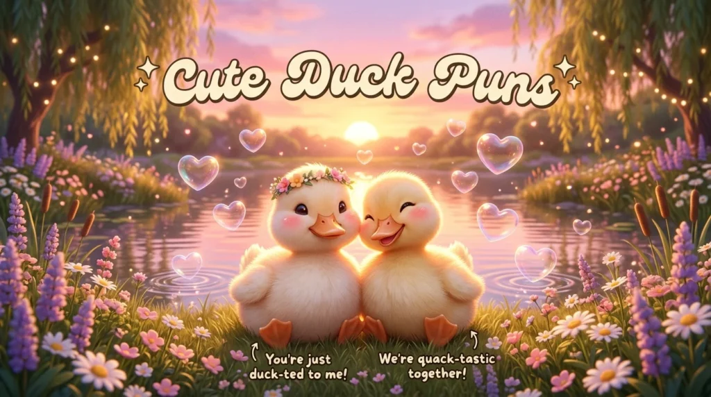 Cute Duck Puns for Couples
