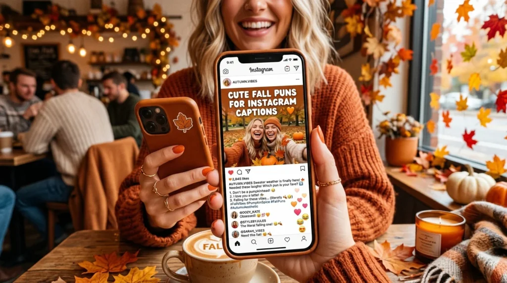 Cute Fall Puns for Instagram Captions