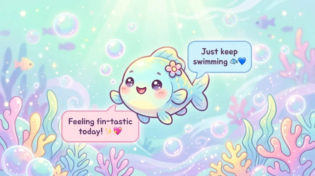 Cute Fish Puns for Instagram Captions