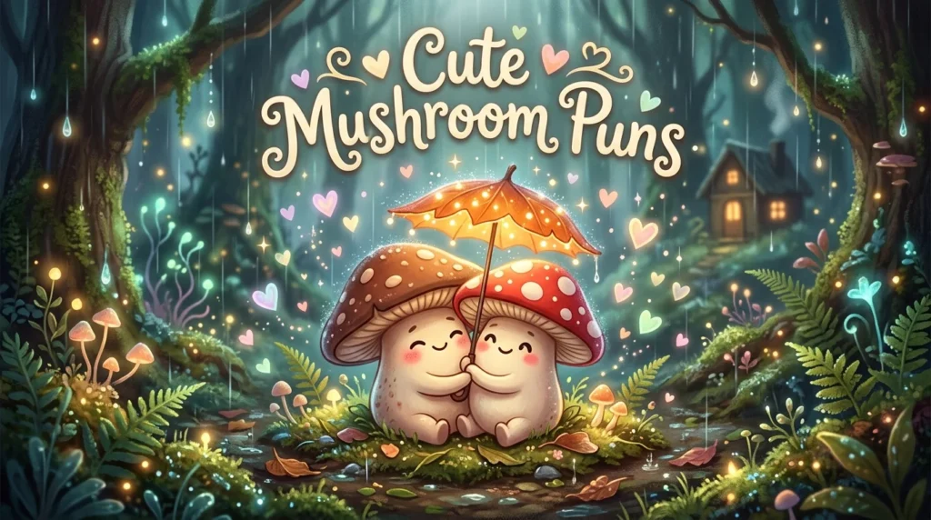 Cute Mushroom Puns for Couples
