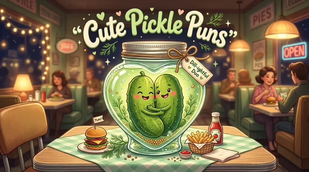 Cute Pickle Puns for Couples