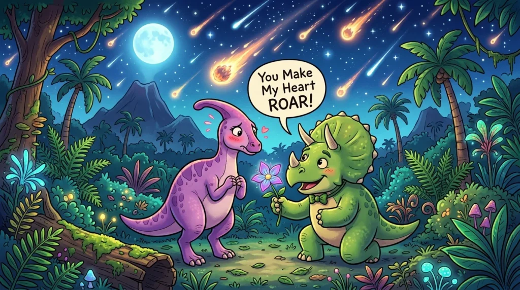 Dinosaur Pickup Lines Funny