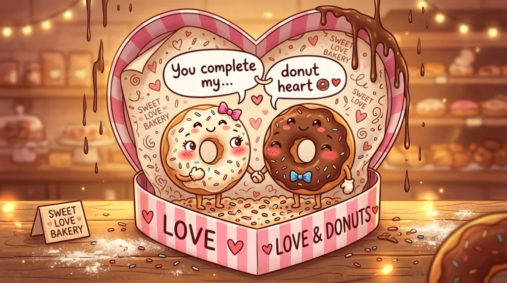 🍩 Donut Love Puns for Couples Captions