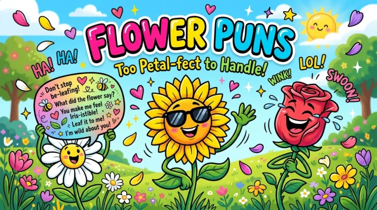 Flower Puns