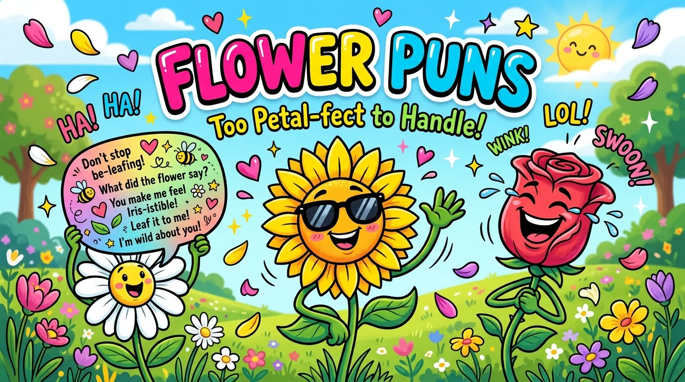 Flower Puns