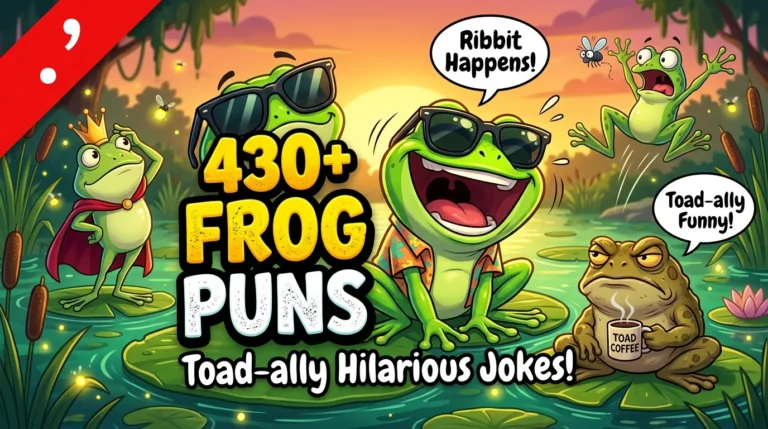 Frog Puns