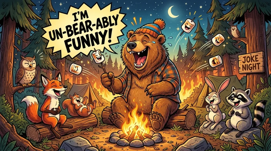 Funny Bear Puns One Liners