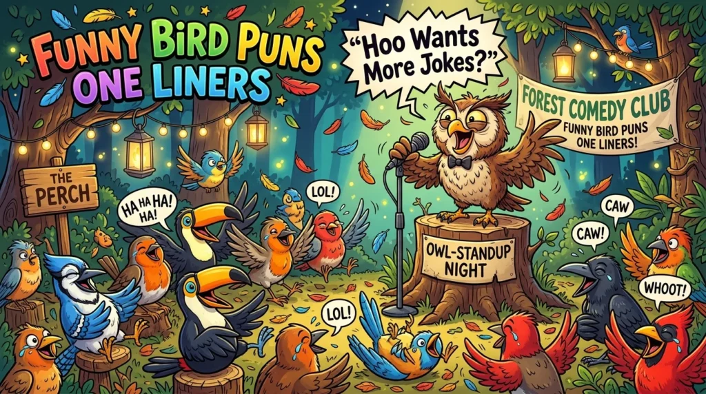 Funny Bird Puns One Liners