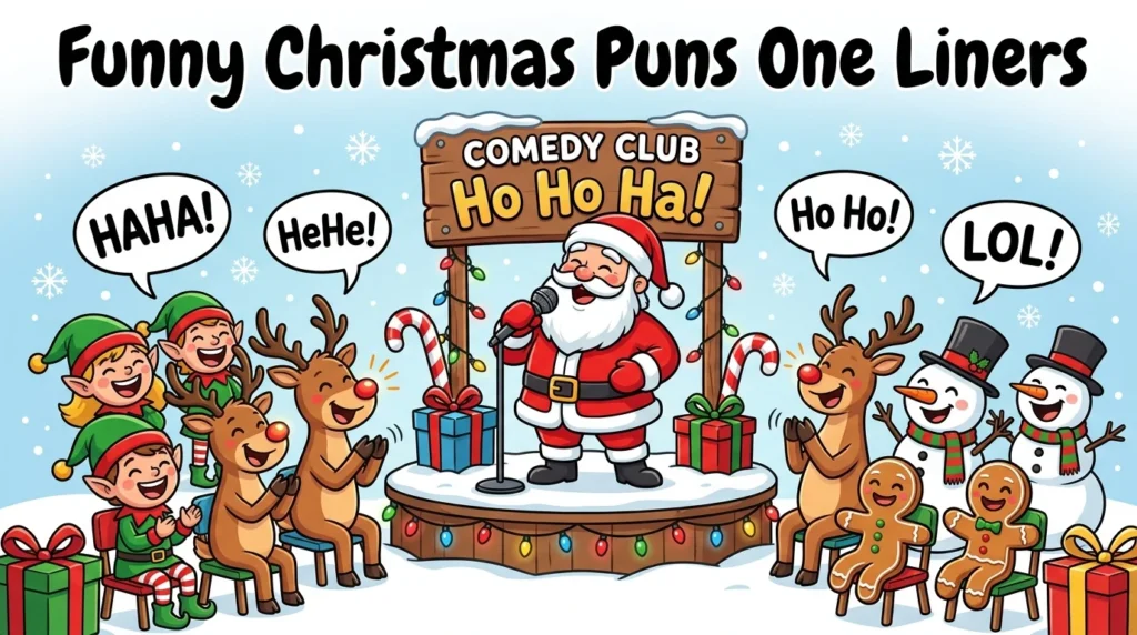 Funny Christmas Puns One Liners