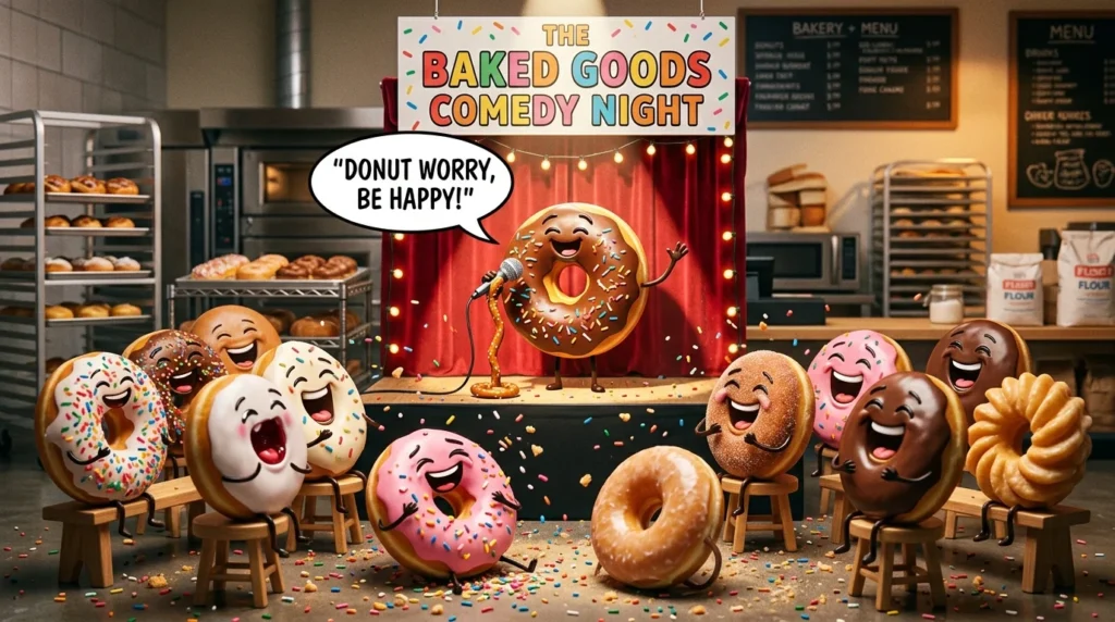 Funny Donut Puns One Liners