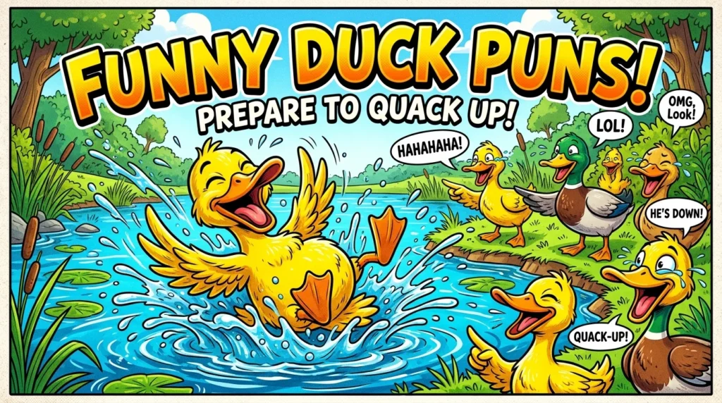 Funny Duck Puns That Will Quack You Up