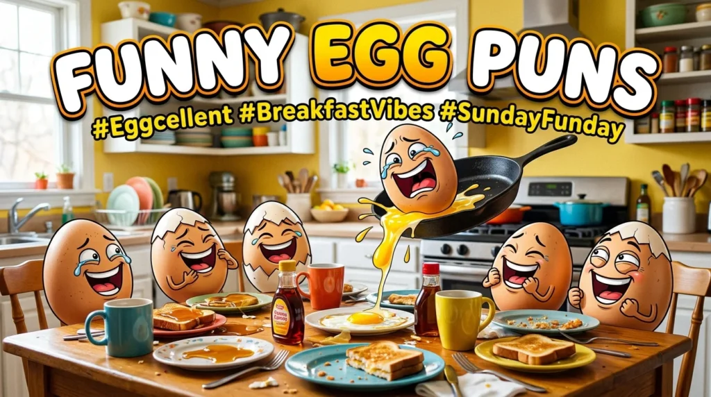 Funny Egg Puns That Will Crack You Up