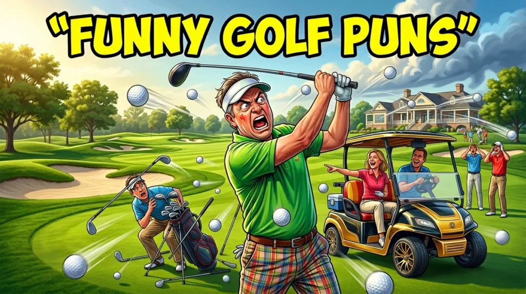 Funny Golf Puns That Are Actually Hilarious