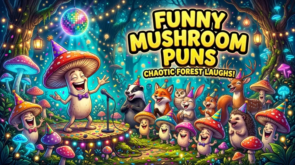 Funny Mushroom Puns That Are Actually Hilarious