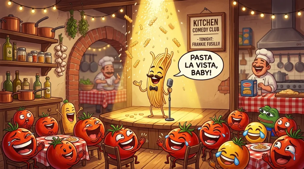 🍝 Funny Pasta Puns One Liners