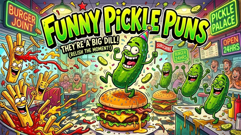 Funny Pickle Puns That Are Actually Hilarious
