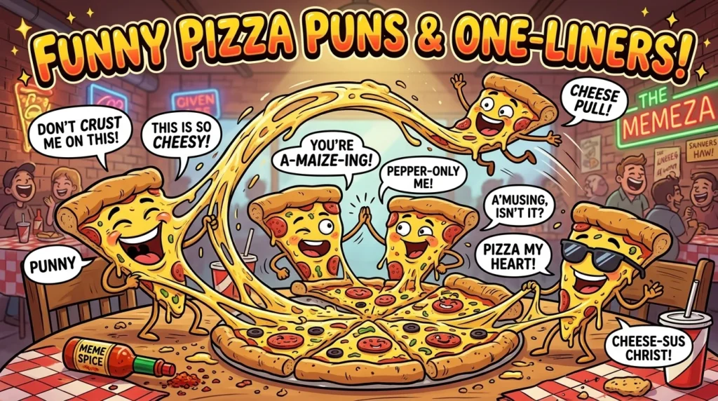 Funny Pizza Puns One Liners