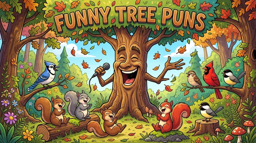 Funny Tree Puns One Liners