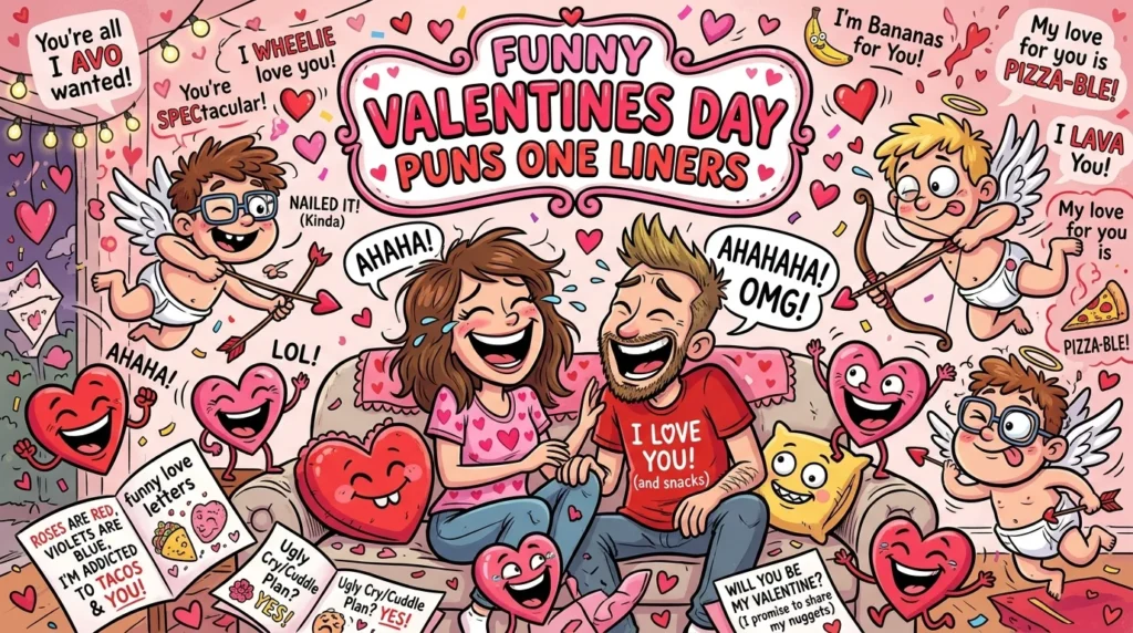 Funny Valentines Day Puns One Liners