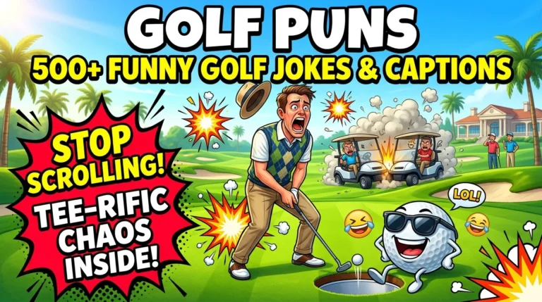 Golf Puns