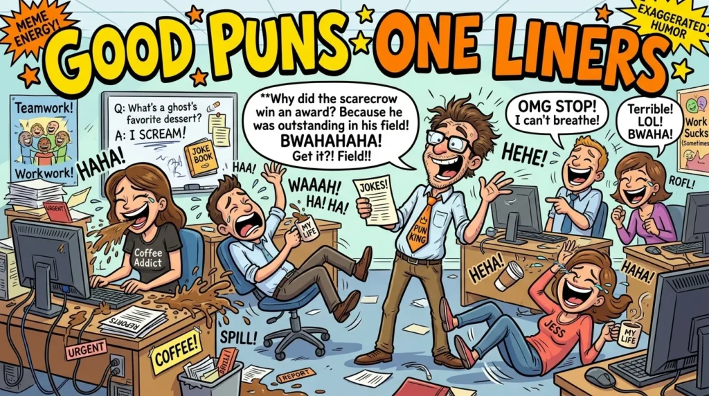 Good Puns One Liners for Everyday Conversations