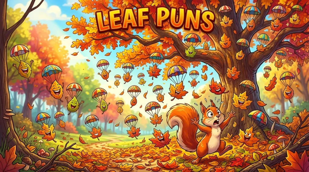 Leaf Puns And Tree Jokes