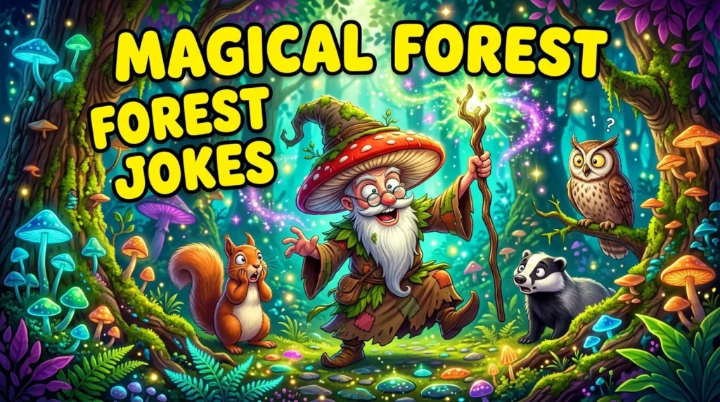 Magical Forest Mushroom Jokes