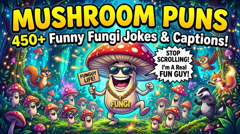 Mushroom Puns