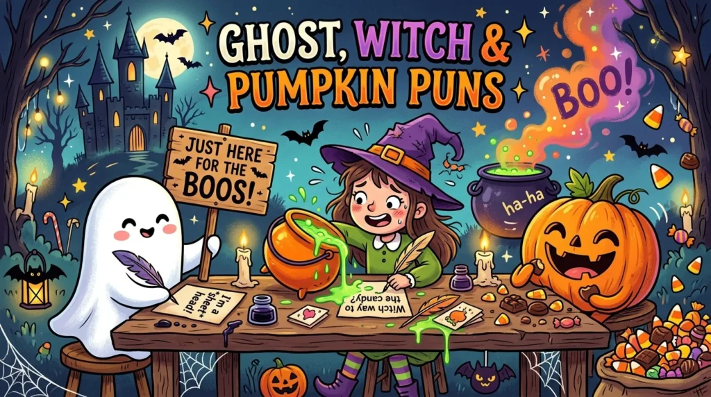 Pumpkin Halloween Puns One Liners