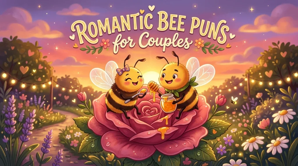Romantic Bee Puns for Couples
