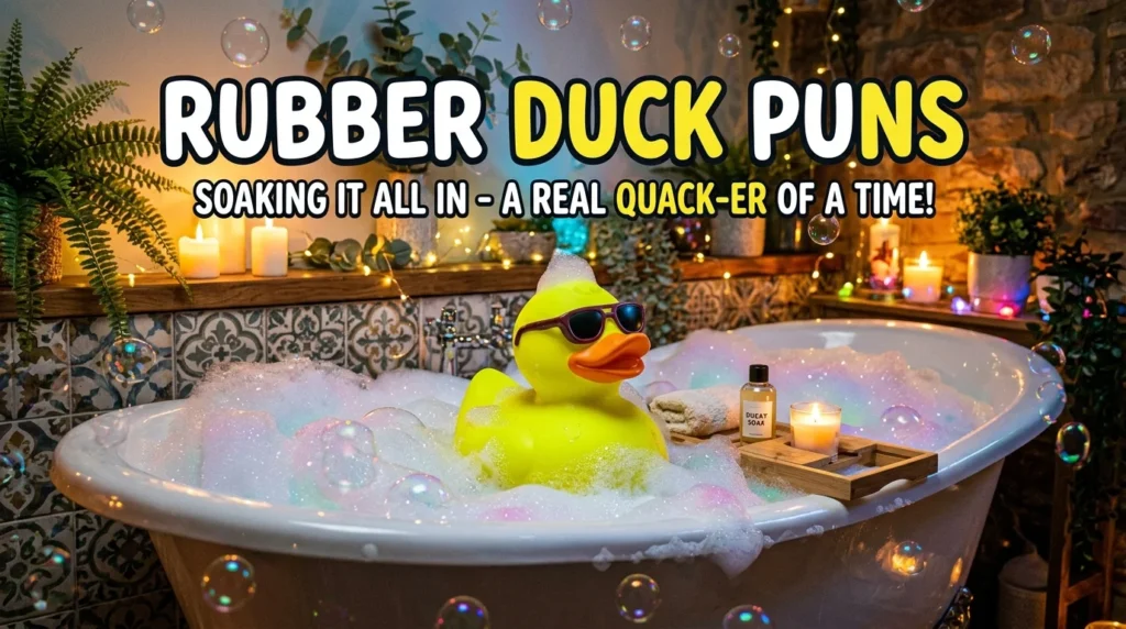 Rubber Duck Puns Captions