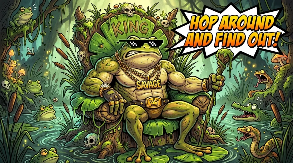 Savage Frog Puns for Captions
