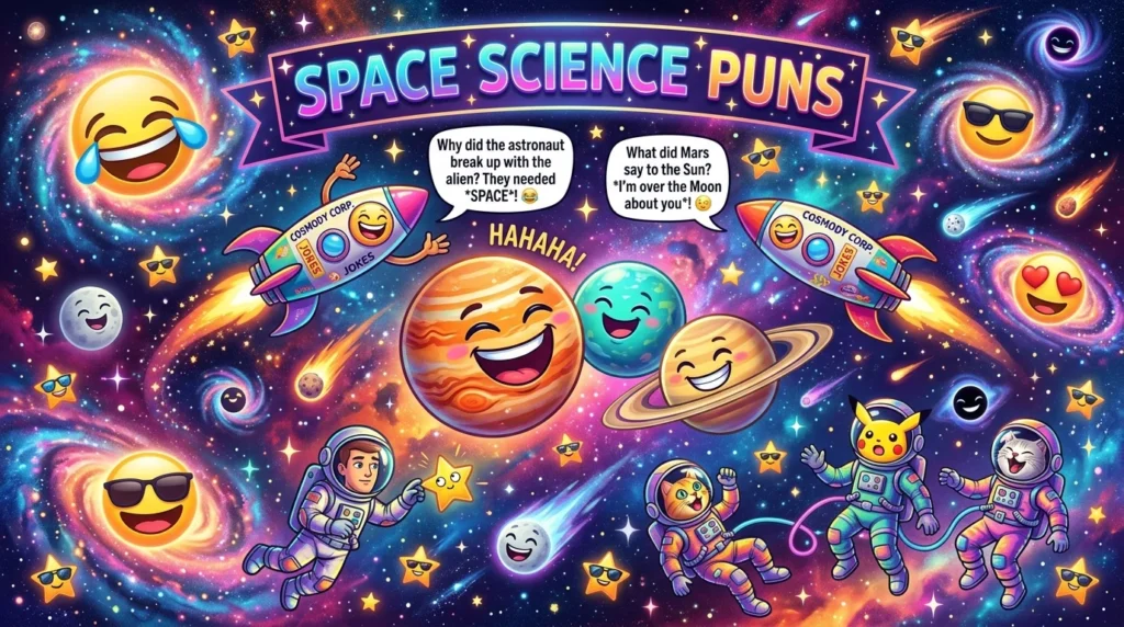 Space Science Puns for Astronomy Lovers
