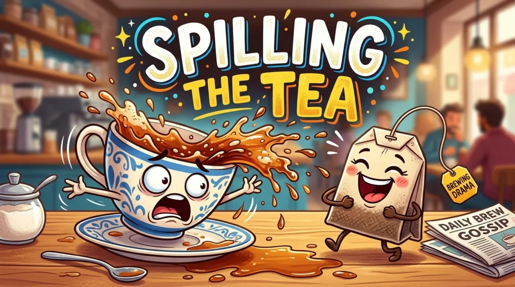 Spilling The Tea Puns
