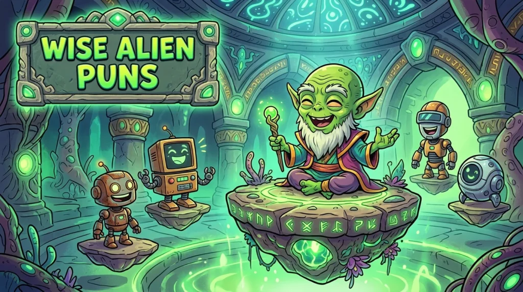 Wise Alien Puns