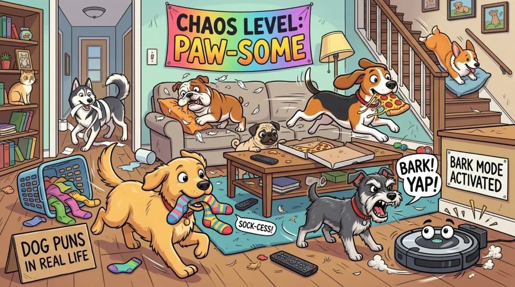 Dog Pun Names for Pets Funny Ideas