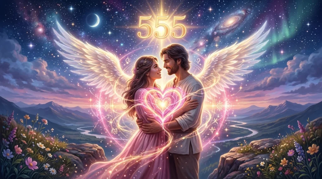 555 Angel Number Meaning in Love