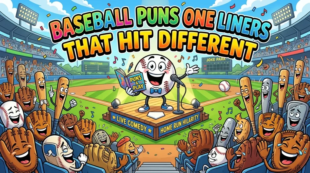 Baseball Puns One Liners for Adults