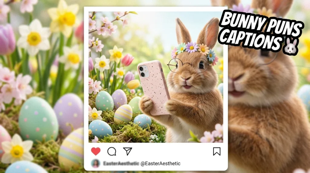 🐰 Bunny Instagram caption ideas