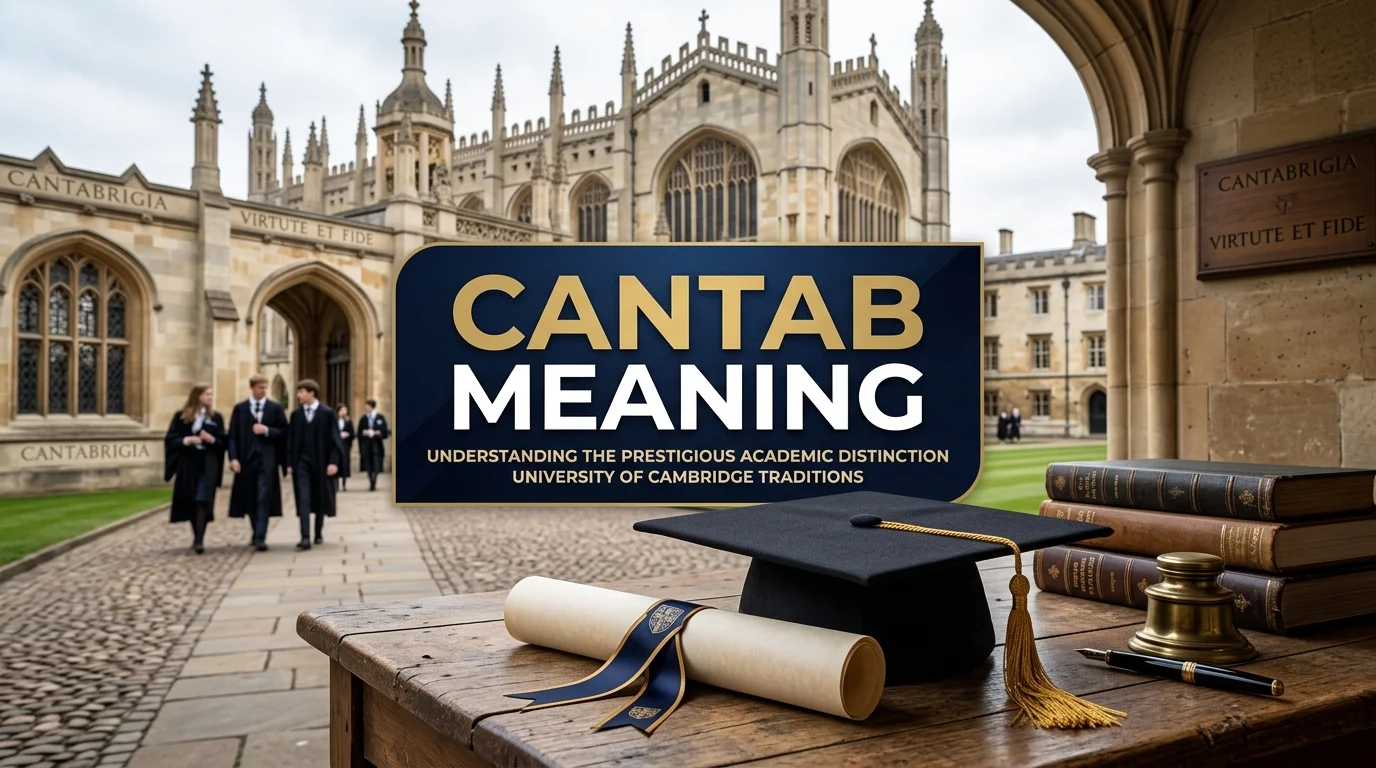 Cantab Meaning