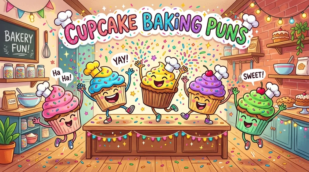 Cupcake Baking Puns Jokes
