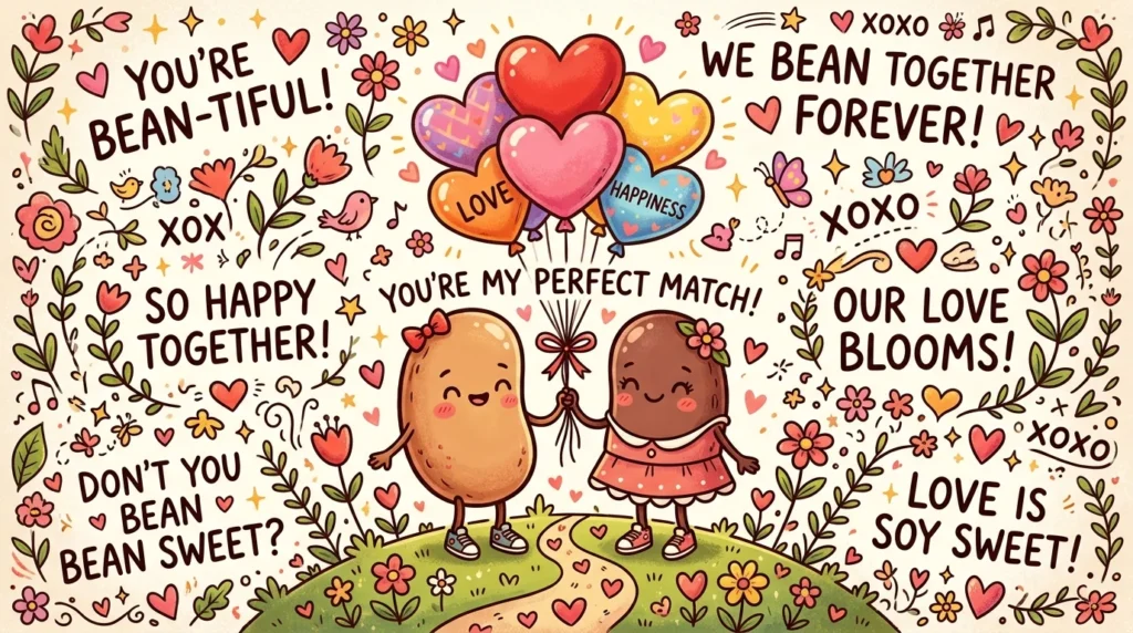 Cute Bean Puns for Couples