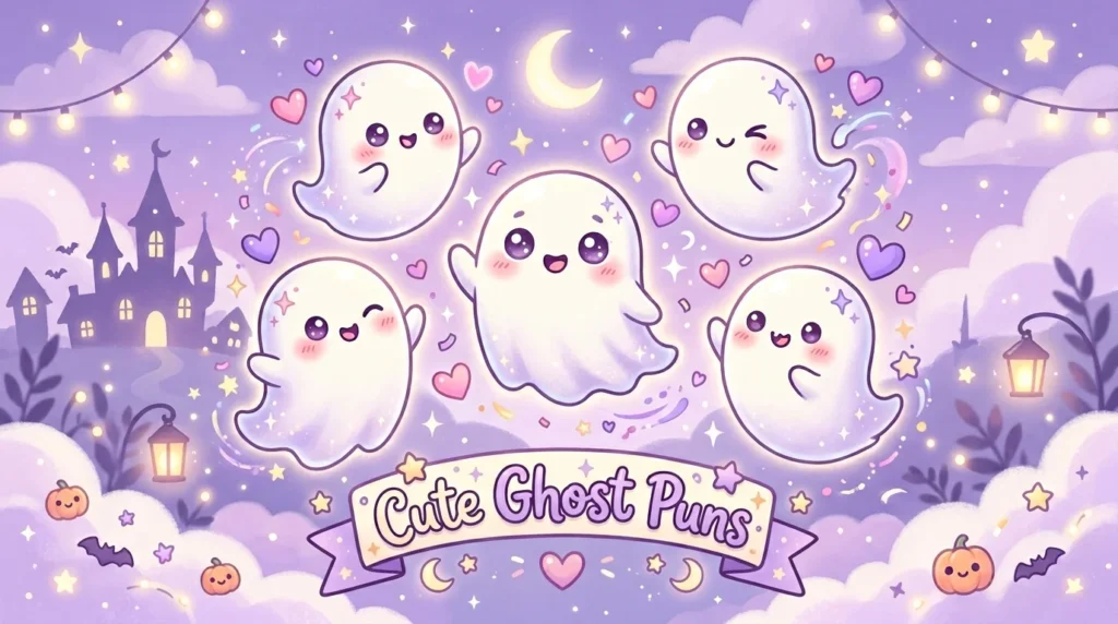 💕 Cute ghost puns