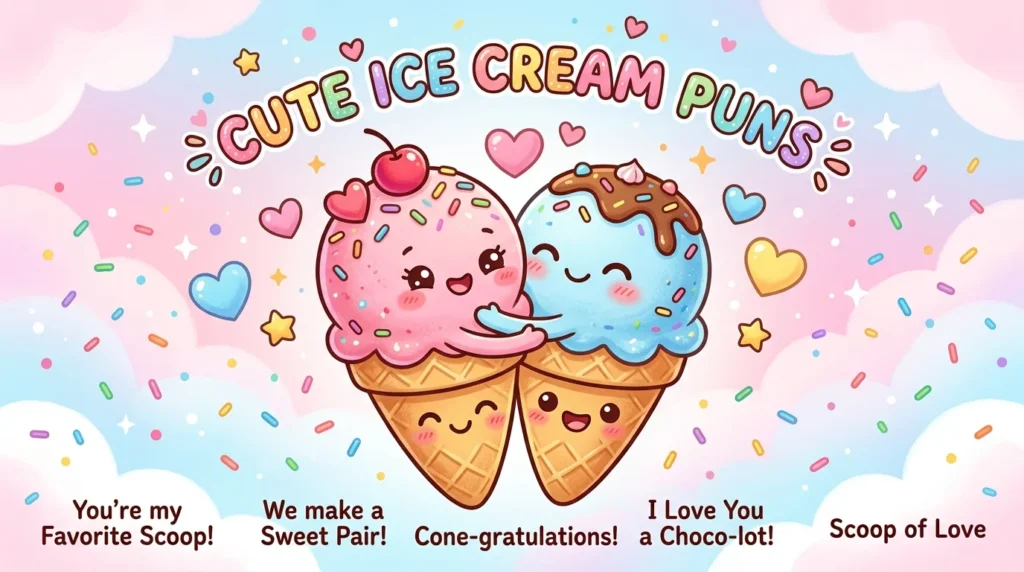 π₯° cute ice cream puns