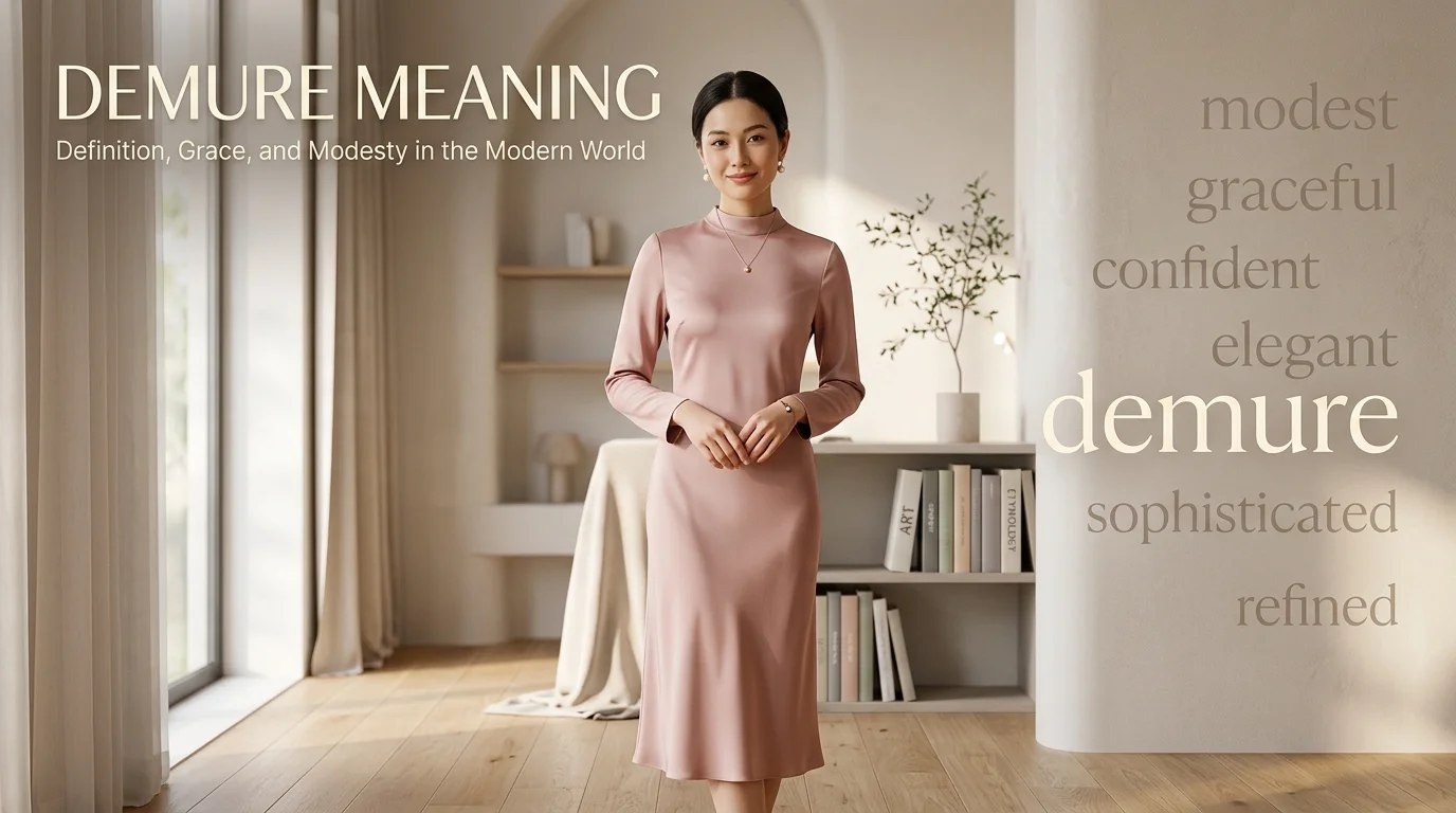 Demure Meaning