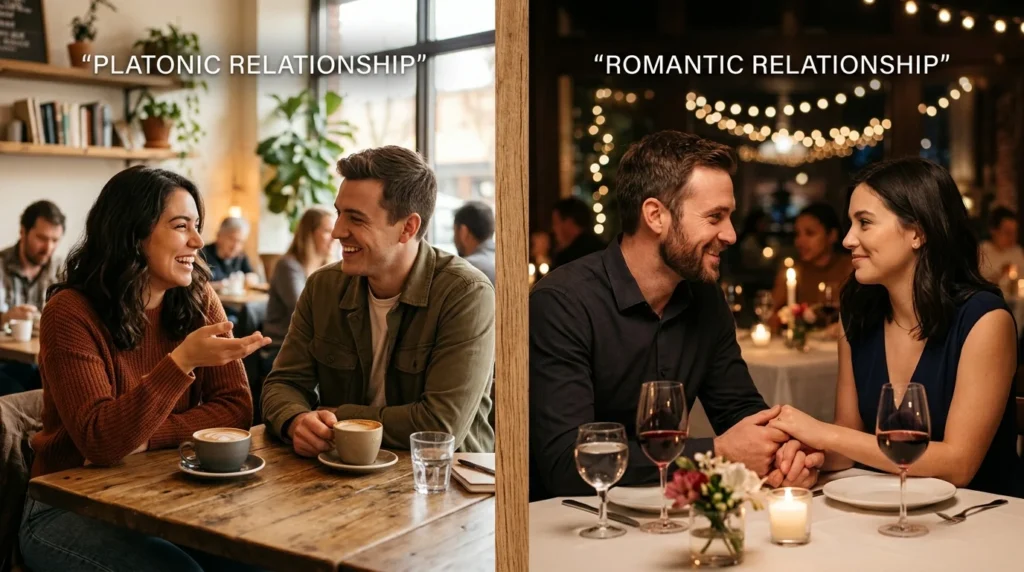 Difference Between Platonic and Romantic Relationship