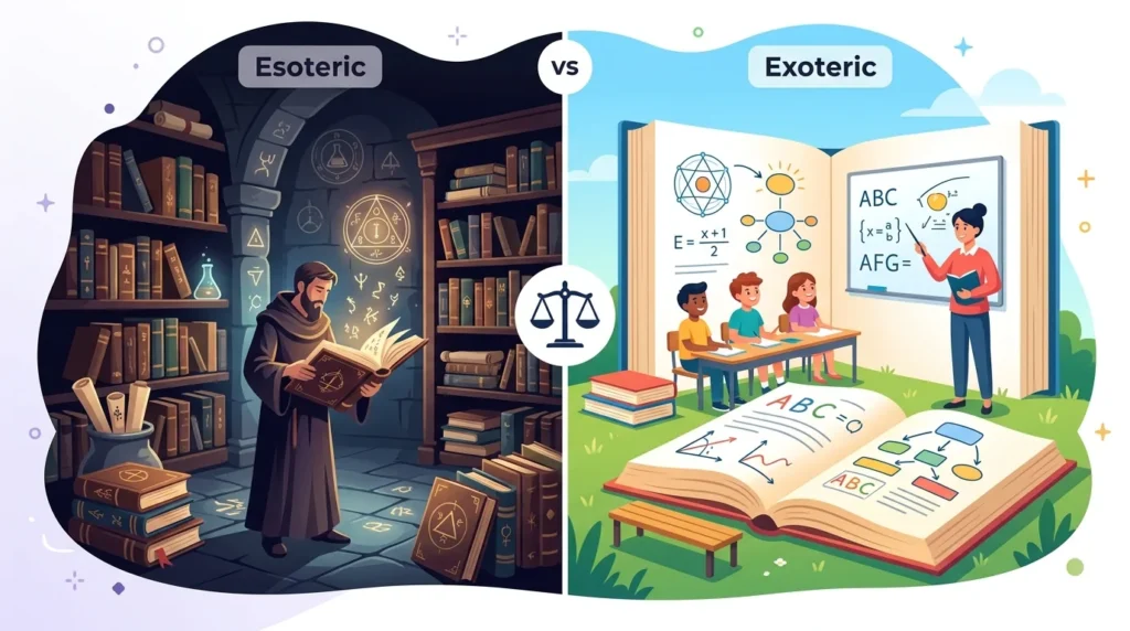 Esoteric vs Exoteric Difference Explained