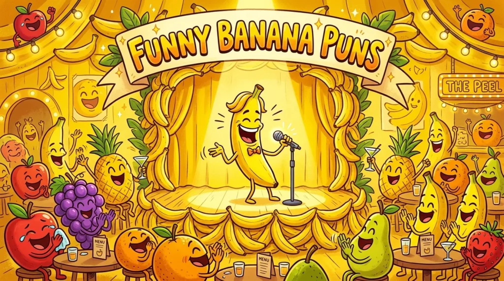 😂 Funny Banana Puns